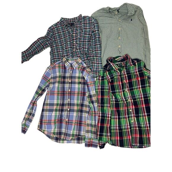 Ralph Lauren Button Front Dress Shirt Bundle Boys 10-12 - Picture 6 of 6